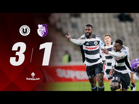 U CLUJ vs FC Argeș 3 - 1 | REZUMAT