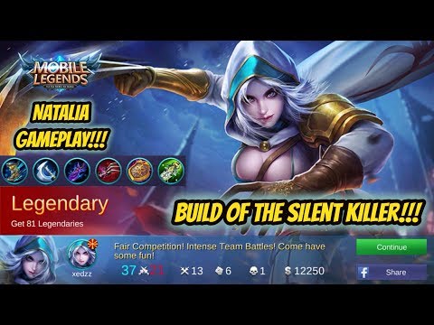 Mobile Legends: Natalia gameplay with Item Build