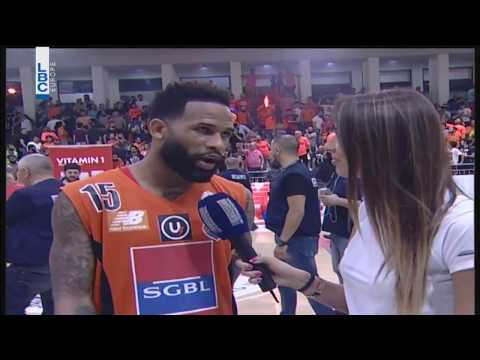 Final Lebanese Basketball League 2017/2018 - Post Game Walter Hodge