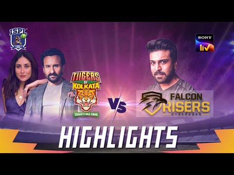 Tiigers of Kolkata vs Falcon Risers Hyderabad | Highlights | ISPL | 10th March 2024