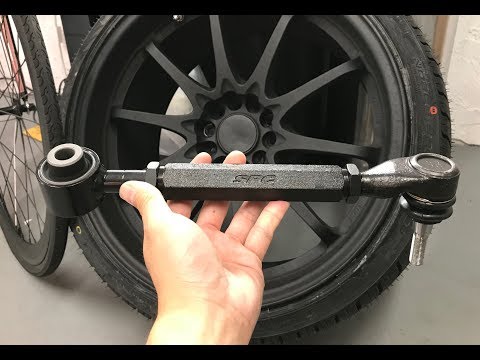 Installing SPC rear camber arms on Lexus ISF