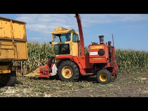 Mais hakselen met Fox 6650 en diverse Oldtimers door Hakselploeg 7 Markelo - Deel 2 (2018)