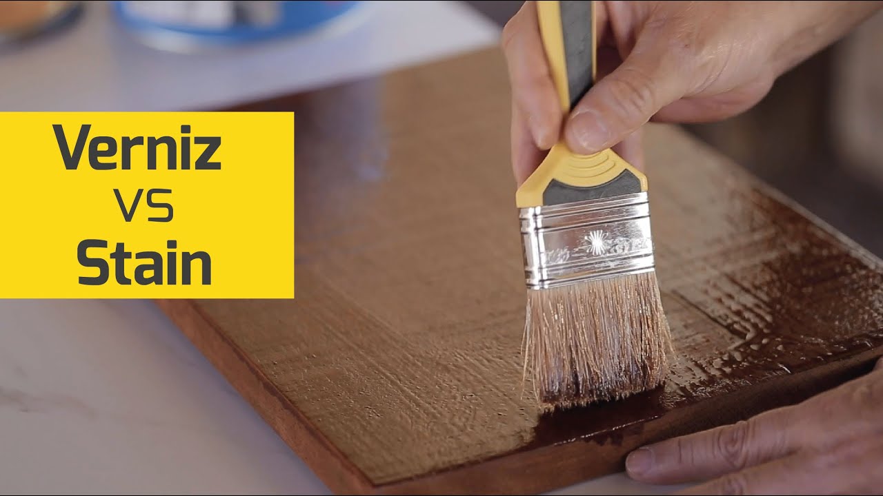 VERNIZ vs STAIN I Qual escolher e como aplicar