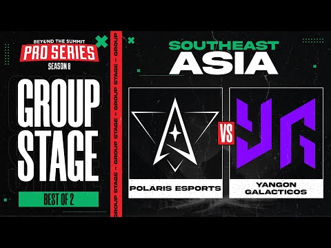 Polaris vs Yangon G Game 1 - BTS Pro Series 8 SEA: Group Stage w/ Ares & Danog