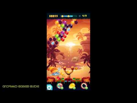 Angry Birds POP Bubble Shooter: Level 53: Walkthrough (3 STARS) HD