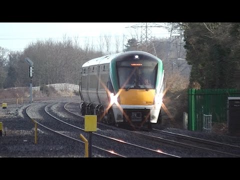 IE 22000 Class ICR Train number 22360 - Hazelhatch & Celbridge