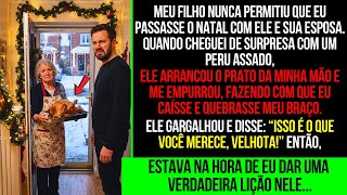 Meu Filho NUNCA Permitiu eu Passar o Natal Com Ele, e ao me Ver em Sua Porta...