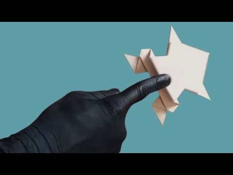 Como fazer um sapo de papel que pula (Português - BR)