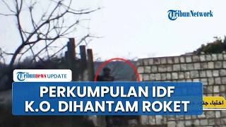 Rentetan Roket Hizbullah Hantam Perkumpulan Tentara Israel, 29 Tank Merkava Hancur Gagal Masuk Desa