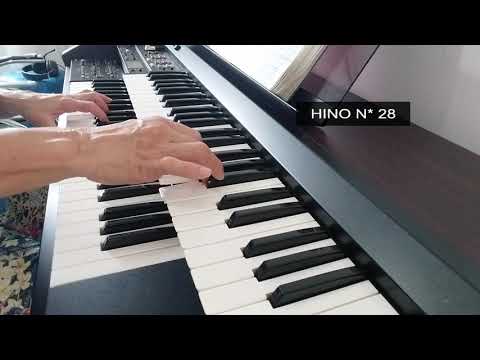 Hinos tocado no orgão roland at 75 hinario 5 hinos n*21,22,28,35,40,44,54,66,89