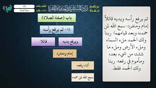 صورة 59 شرح زاد المستقنع للشيخ عامر بهجت   تابع صفة الصلاة