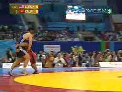 Cormier holds off Krupnyakov for bronze