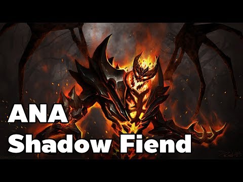 Ana Shadow Fiend 7.07  Full Game Dota2