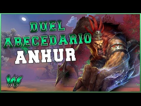 Anhur, El tipico pick balanced de siempre! - Warchi - Smite Duel Abecedario S7