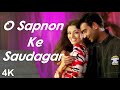 O Sapnon Ke Saudagar 4K Video Aishwarya Rai Ajay Devgan HD Audio Anuradha Paudwal Sonu