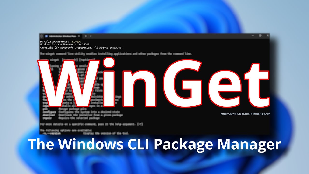 WinGet: The Windows CLI Package Manager
