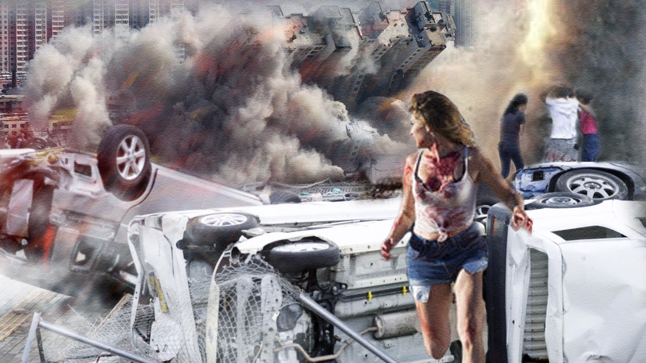 2 minutes ago! Apocalypse in Bordeaux! Hailstorm the size of an apple fell on France!