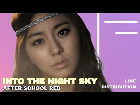 After School RED - Into The Night Sky [Line Distribution]