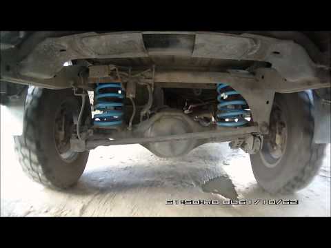 lovells suspension rear on Pajero Sport New