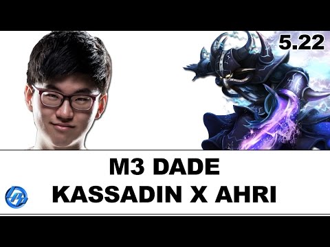 M3 Dade - Kassadin vs Ahri - Kr SoloQ
