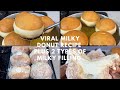 VIRAL MILKY DOUGHNUT Super Easy 2 Milk Filling Recipes