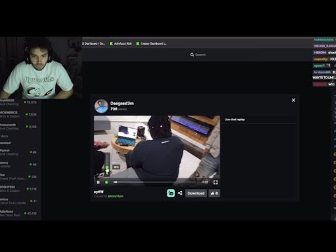 Adin Ross Reacts To Dasgasdom3 Shooting Incident