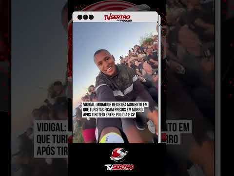 Guia relata momentos de tensão com turistas no Morro Dois Irmãos durante tiroteio no Vidigal