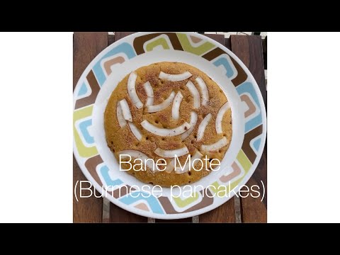 Bane Mote // Burmese healthy pancakes.