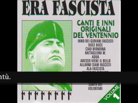 Era fascista - Ciao biondina (Album Version)