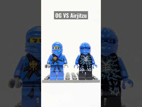 OG VS Airjitzu Jay #lego #ninjago #legoninjago
