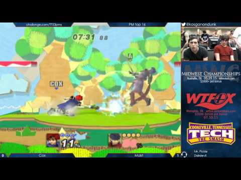 TTS3 - Rooster (Ness, Roy) vs Moist (Ike) - Project M singles