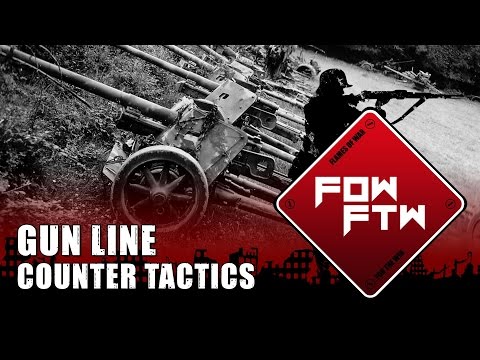 Flames Of War FTW - Gun Line Counter Tactics