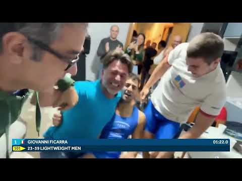 2023 World Rowing Indoor Championships - Giovanni Ficarra Campione del Mondo - Canottieri Peloro
