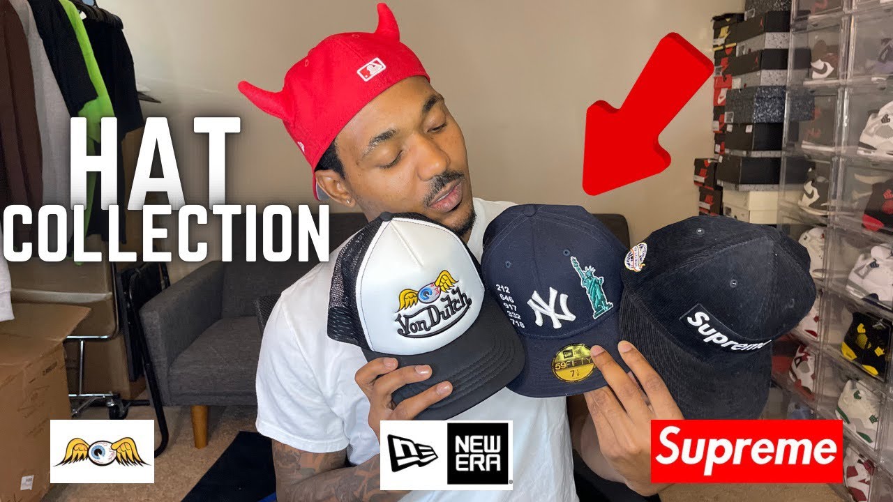 My EXPENSIVE Hat Collection! New Era Fitted | Supreme And More
