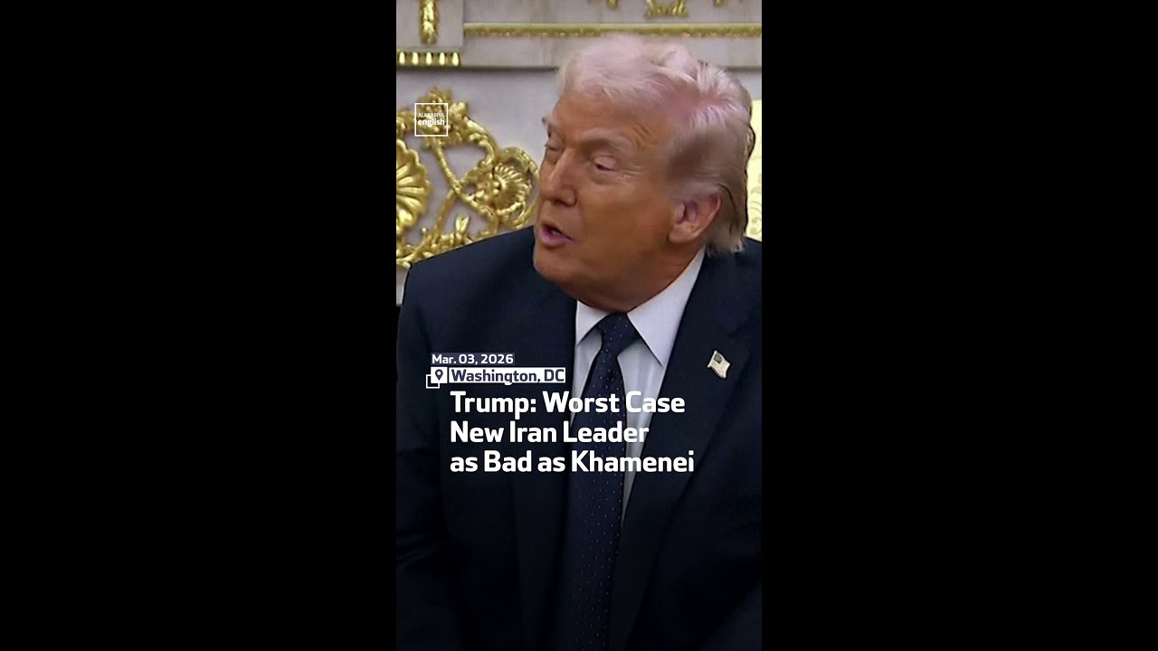 Video | Trump: Worst Case is New Iran Leader as Bad as Khamenei