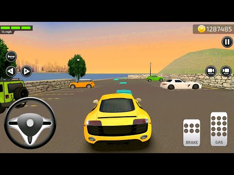 Parking Frenzy 2.0 3D Game Android, Audi R8 City Car Driving Simulator Android Gameplay 3