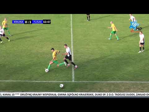 MLKS Krajna Sępólno Krajeńskie - Flisak Złotoria - II POŁOWA (1:2), 29.08.2020 r.
