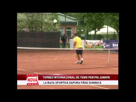 Turneu internaţional de tenis la Baza Dafora - NovaTv Mediaş