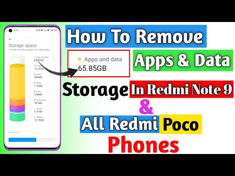 How To Remove Apps & Data Storage | All Redmi Xiaomi Mi Poco Phones