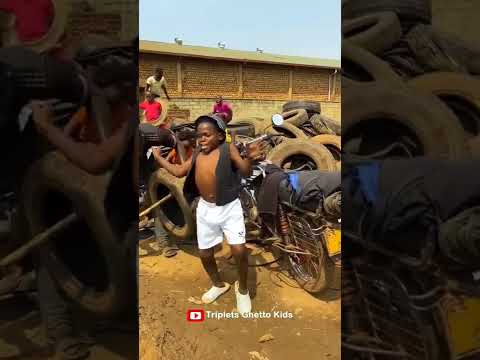 Triplets Ghetto kids dance ||b#shorts #kidsdance #theweep