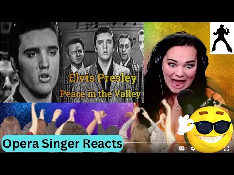 Opera Singer Reacts to Elvis Presley - Peace In The Valley | The Ed Sullivan Show