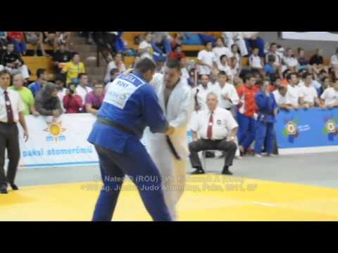 Judo 2011 Paks +100kg B: Natea D (ROU) -- W: Kolesnyk A (UKR) (SF) Junior Atom Cup (IPPON)