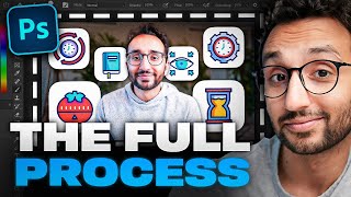 How To Make Thumbnail Like Ali Abdaal in Photoshop!