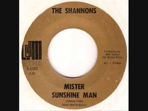 The Shannons - Mister Sunshine Man (1968)