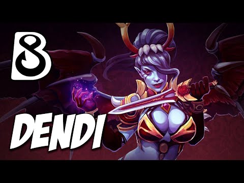 B8.Dendi Queen of Pain - Dota 2 Pro Gameplay [Watch & Learn]