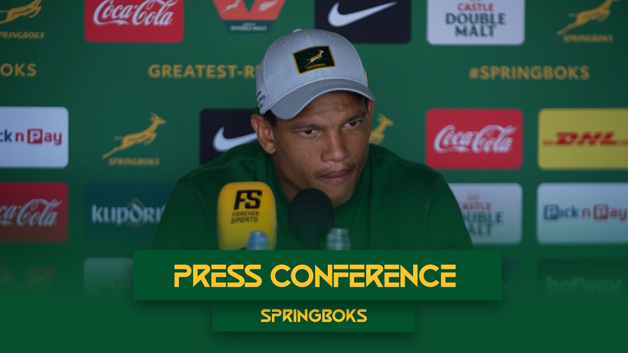 Morne van den Berg and Kurt-Lee Arendse | Springbok Press Conference | 2 September 2026