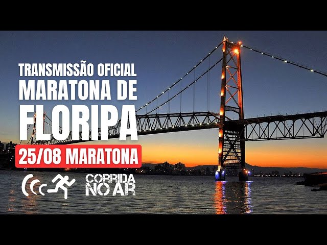 🔴 MARATONA de FLORIPA (42K) - Ao Vivo