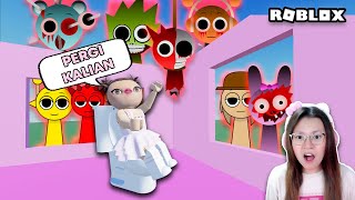 Download lagu Membangun Rumah Pinky Paling Aman Dari Monster?!! [Roblox Indonesia] mp3
