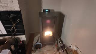 Is This Pellet Stove Too Noisy? | Real Camera Audio Large Room Demo