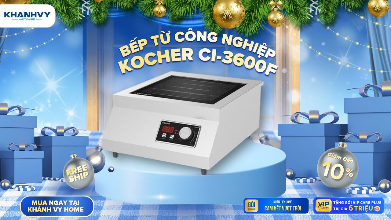 Bếp từ công nghiệp Kocher CI-3600F